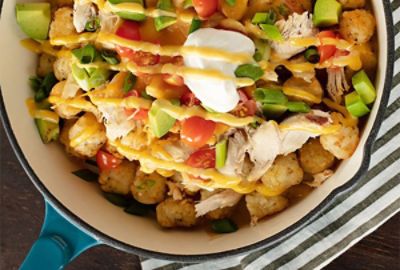 Honey Mustard Tater Tot Nachos