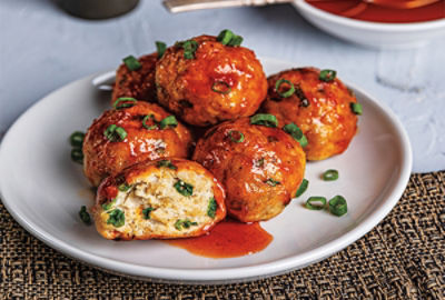 Honey Sriracha Chicken Meatballs