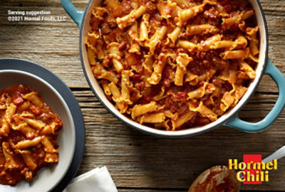 Hormel® One Pot Chili and Cheese Pasta