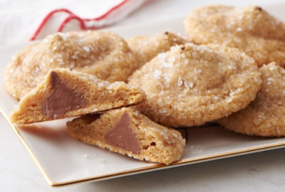 Inside-Out Peanut Butter Blossoms