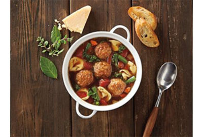 Italian Meatball and Cheese Tortellini Soup