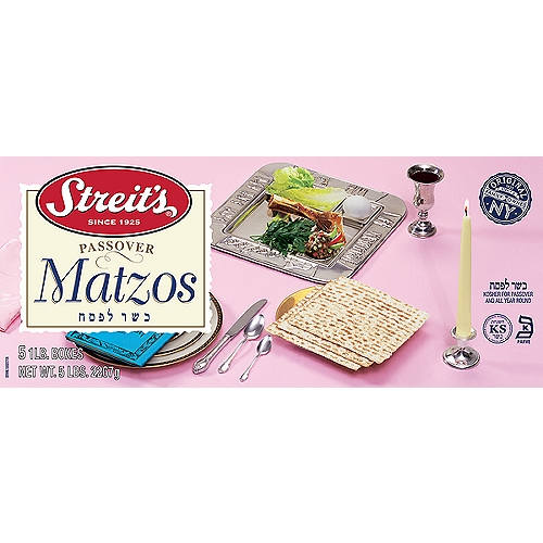Streit's Passover Matzos, 80 oz