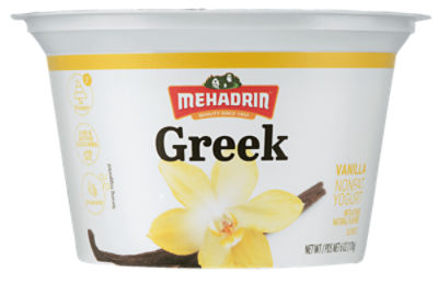 Mehadrin Vanilla Yogurt, 6 oz