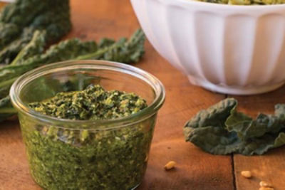 Kale Stem Pesto