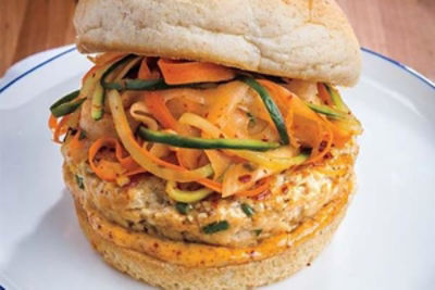 Korean Chicken Burger