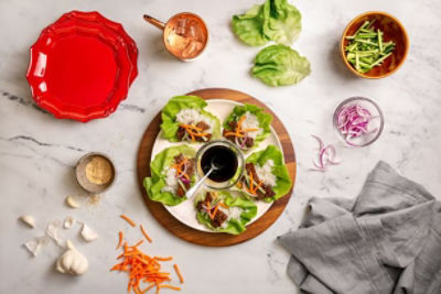 Korean Style Buulgogi Beef Lettuce wrap