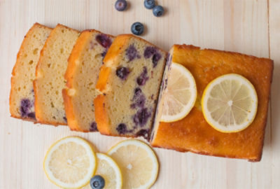 Lemon Blueberry Skyr Poundcake