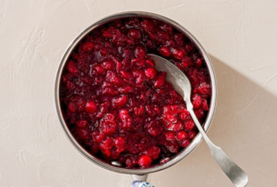 Low Sugar Cranberry Sauce