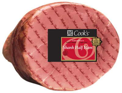 Fresh Smoked, Bone-In Ham, Shank Half, 11 pound, 11 Pound