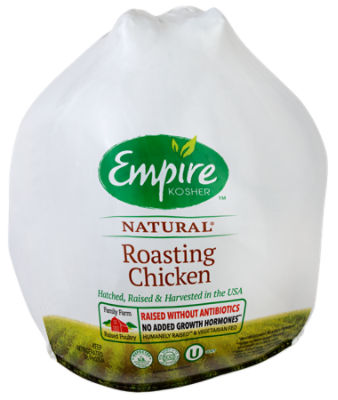 Empire Kosher Roasting Chicken, Frozen, 6 pound