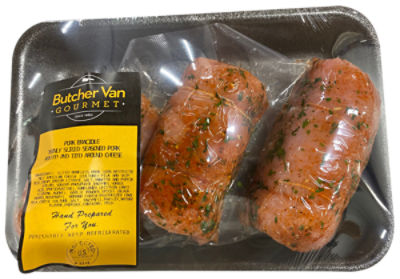 Butcher Van Pork Braciole, 1 pound