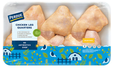 Perdue Chicken Leg Quarters, Jumbo Pack, 5.1 pound