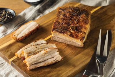 Chairman's Reserve Prime Pork Belly, Boneless, Average Weight 1.5 lb Pack