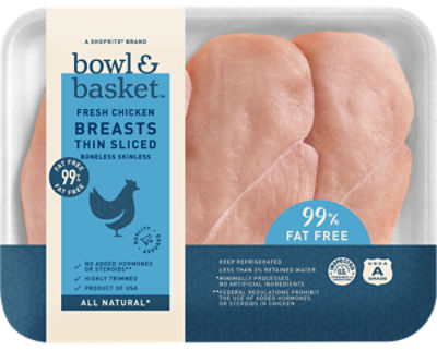 Bowl & Basket Thin Sliced Boneless Chicken Breast