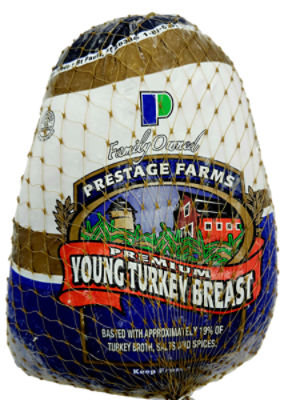 Prestage Foods Frozen Bone In Breast, 5 Pound