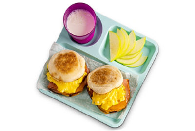 Make Ahead Ham Egg and Cheese Breakfast Sandwiches