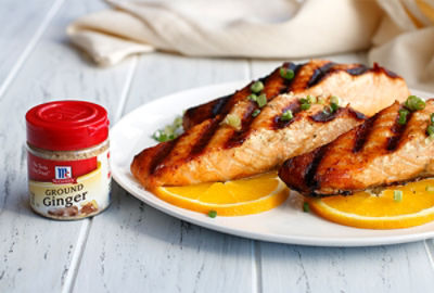 McCormick Grilled Honey Ginger Salmon