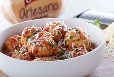 Meatless Cheese Meatballs