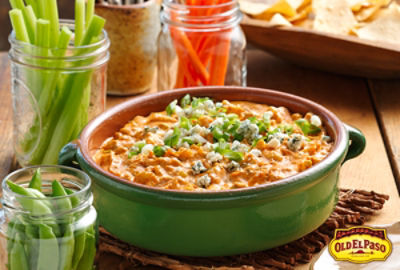 Mexican Buffalo Chicken Dip