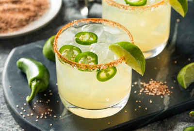 Mr and Mrs T Jalapeno Margarita