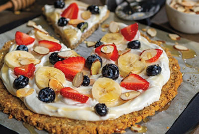 Oatmeal Breakfast Pizza