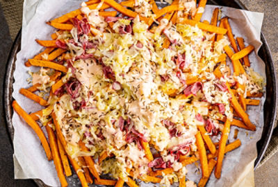 Oktoberfest Loaded Fries