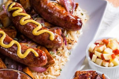 One-Pan Bratwurst Dinner