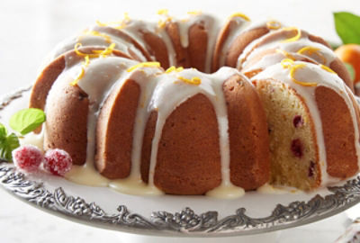 Orange Cranberry Pound Cake