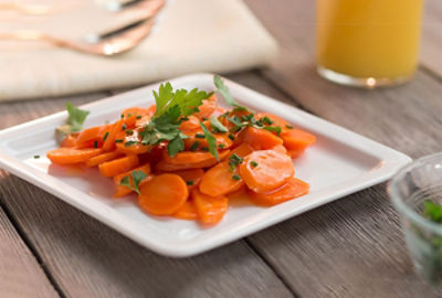 Orange Honey Glazed Carrots