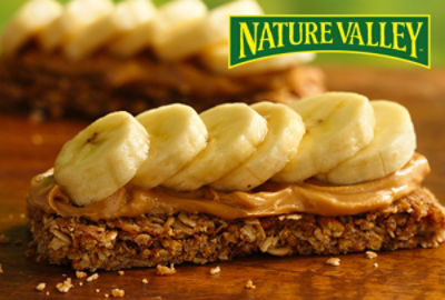 PB and Banana Granola Bars