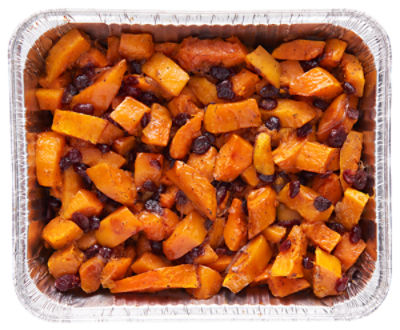 Store Made Butternut Squash with Cranberries and Onions, 1 pound