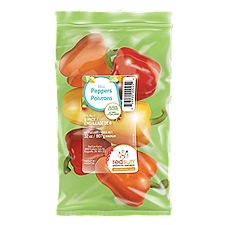 Fresh Rainbow Peppers - 6 Pack, 6 each