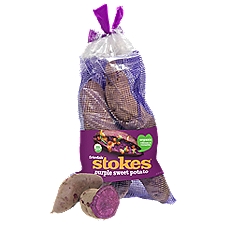 Stokes Organic Purple Sweet Potatoes, 3 LB Bag, 48 Ounce