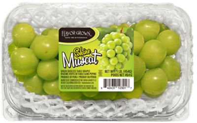 Fresh Shine Muscat Grapes, 1 lb