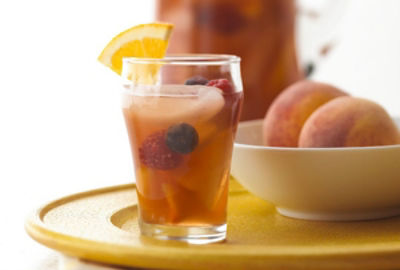 Peachy Iced Tea Sangria