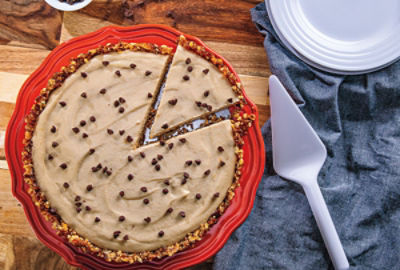 Peanut Butter-Tofu Mousse Tart