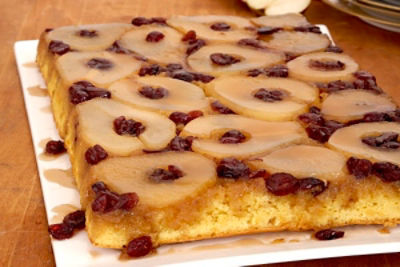 Pear Upside-Down Cake