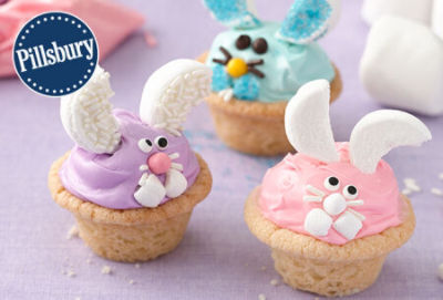 Peek-A-Boo Bunny Cookies