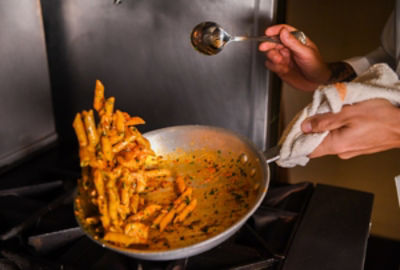 Penne with Spicy Shrimp