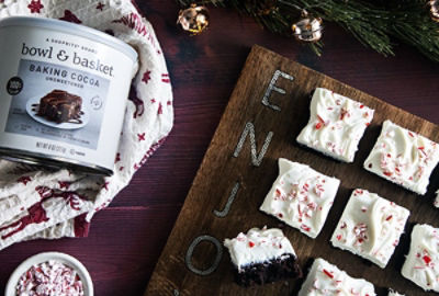 Peppermint Mocha Brownies