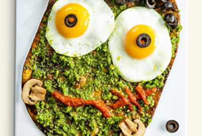 Pesto Franken Flatbread