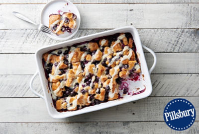 Pillsbury Blueberry-Lemon Cinnamon Roll Breakfast Bake