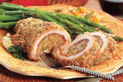 Prosciutto & Gruyère Stuffed Turkey Breast