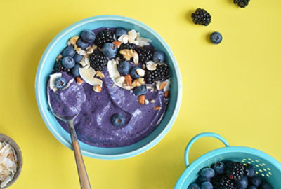 Purple Smoothie Bowl