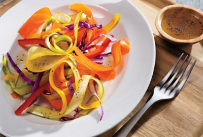 Rainbow Ribbon Salad