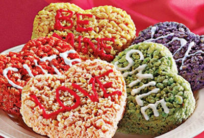 Rice Krispies Valentine Cut-Out Treats