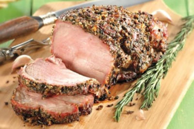 Rosemary-Garlic Rubbed Pork Roast