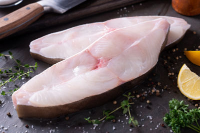 Fresh Halibut Steak, 1 pound
