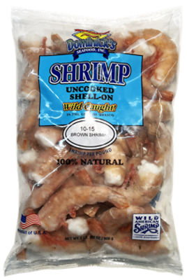Dominick's Seafood Inc Shrimp- 10/15 count, 2 pound