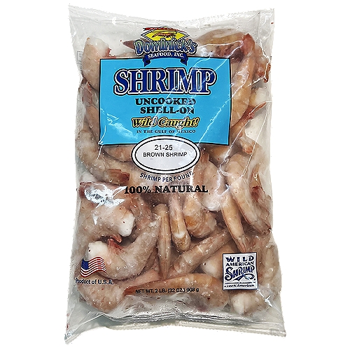Dominick's Seafood Inc Shrimp- 21/25 count, 2 pound